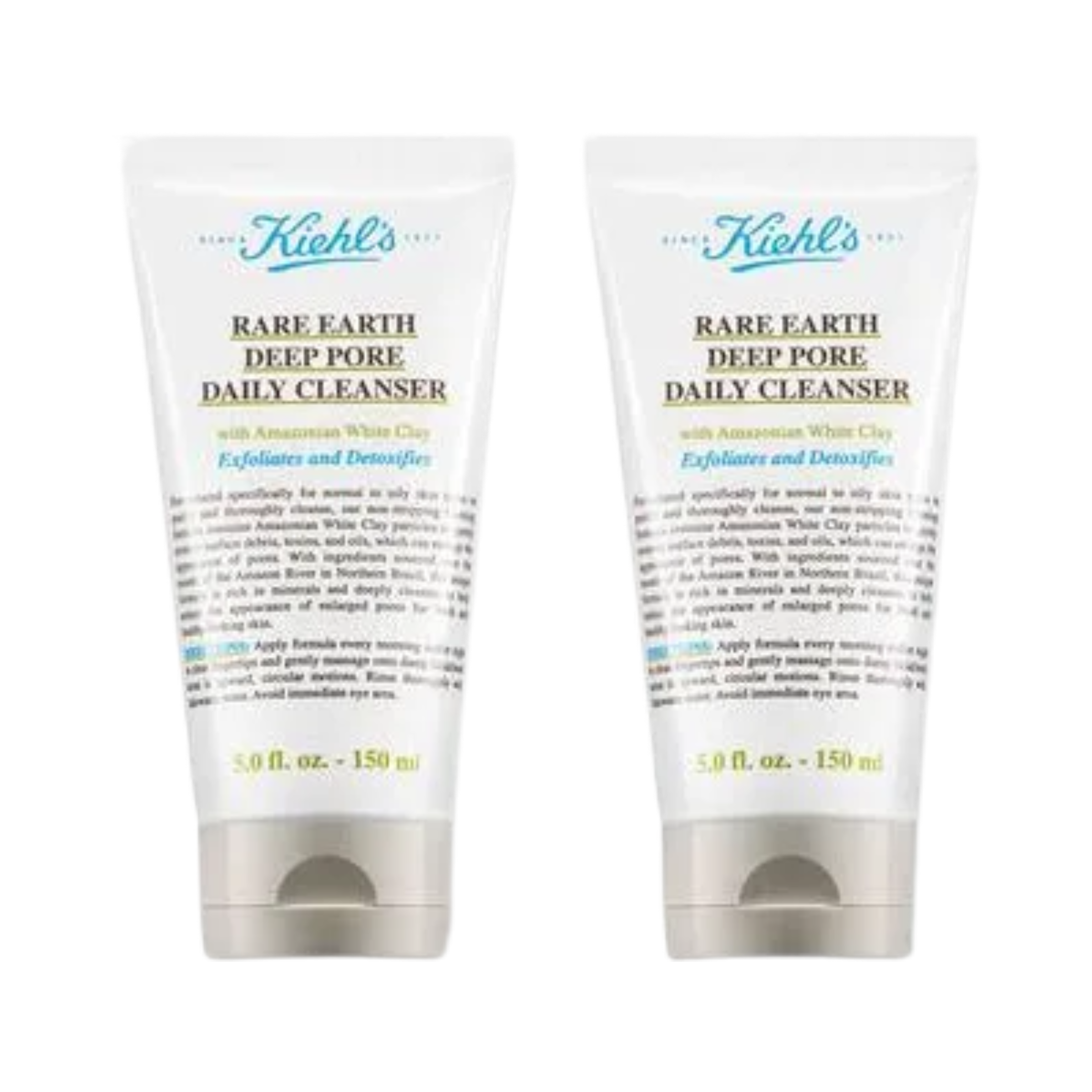 Kiehls Rare Earth Deep Pore Daily Cleanser 150ml Duo 58$